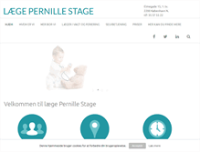 Tablet Screenshot of pernillestage.dk